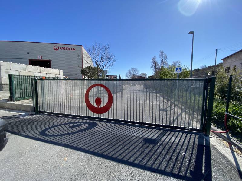 VEOLIA MARSEILLE motorisation portail entrée BKV réversible